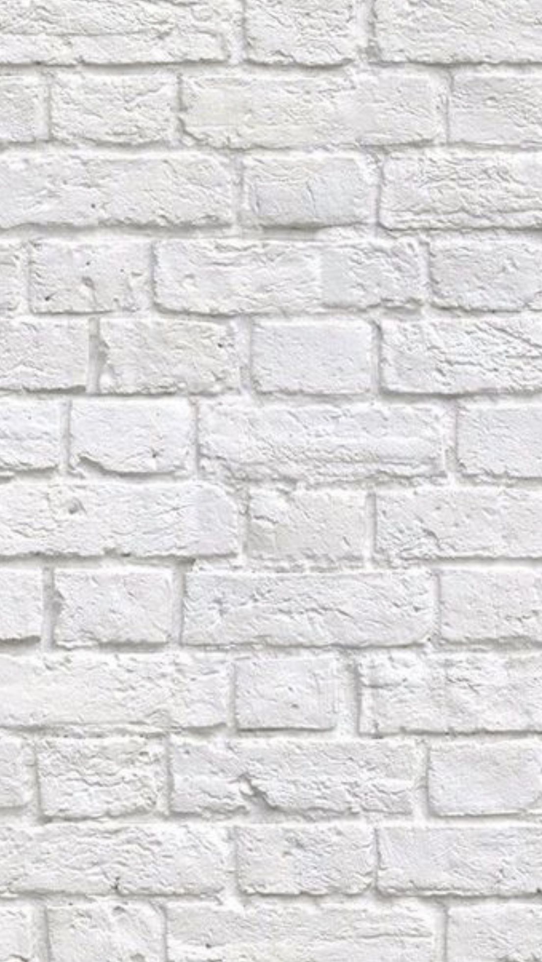 iPhone wallpaper. White brick wallpaper, White wallpaper, Brick wallpaper