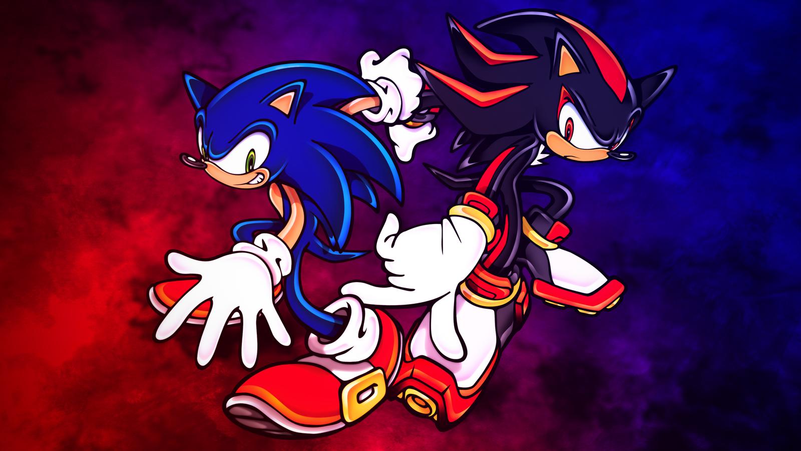 Shadow the Hedgehog In Red Background HD Sonic Wallpapers  HD Wallpapers   ID 48466