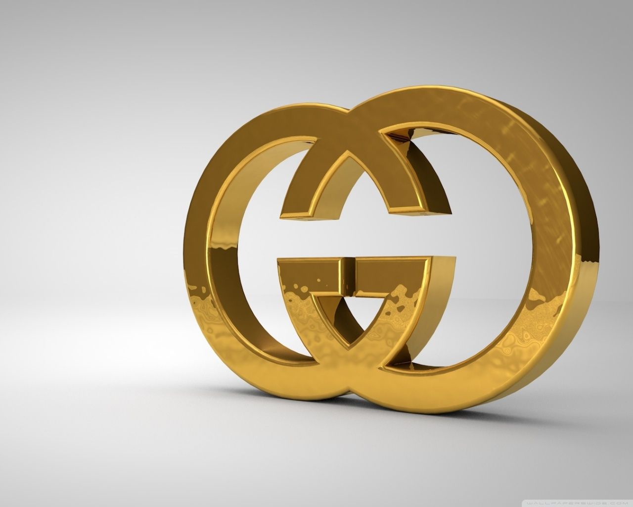 Download wallpaper with product Gucci with tags: Logo, Laptop, Gold, Gucci, Studio