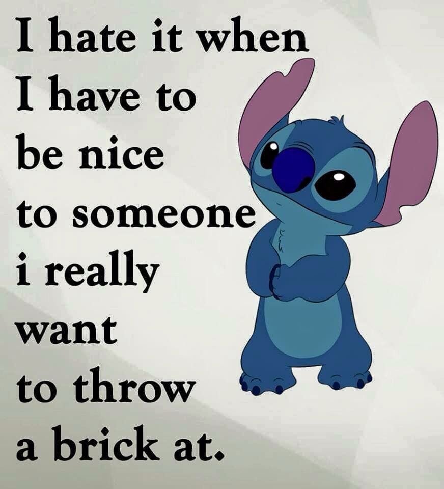 List, Best Stitch Quotes (Photos Collection). Lilo and stitch quotes, Disney quotes, Really funny memes