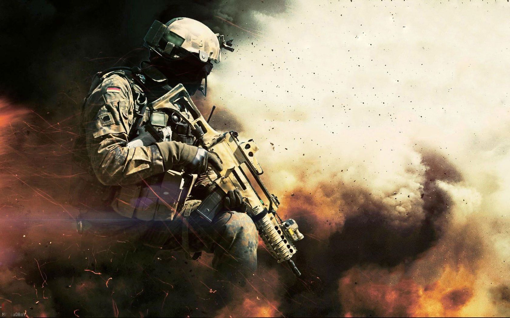Download War Action HD Wallpaper for Free, B.SCB Wallpaper