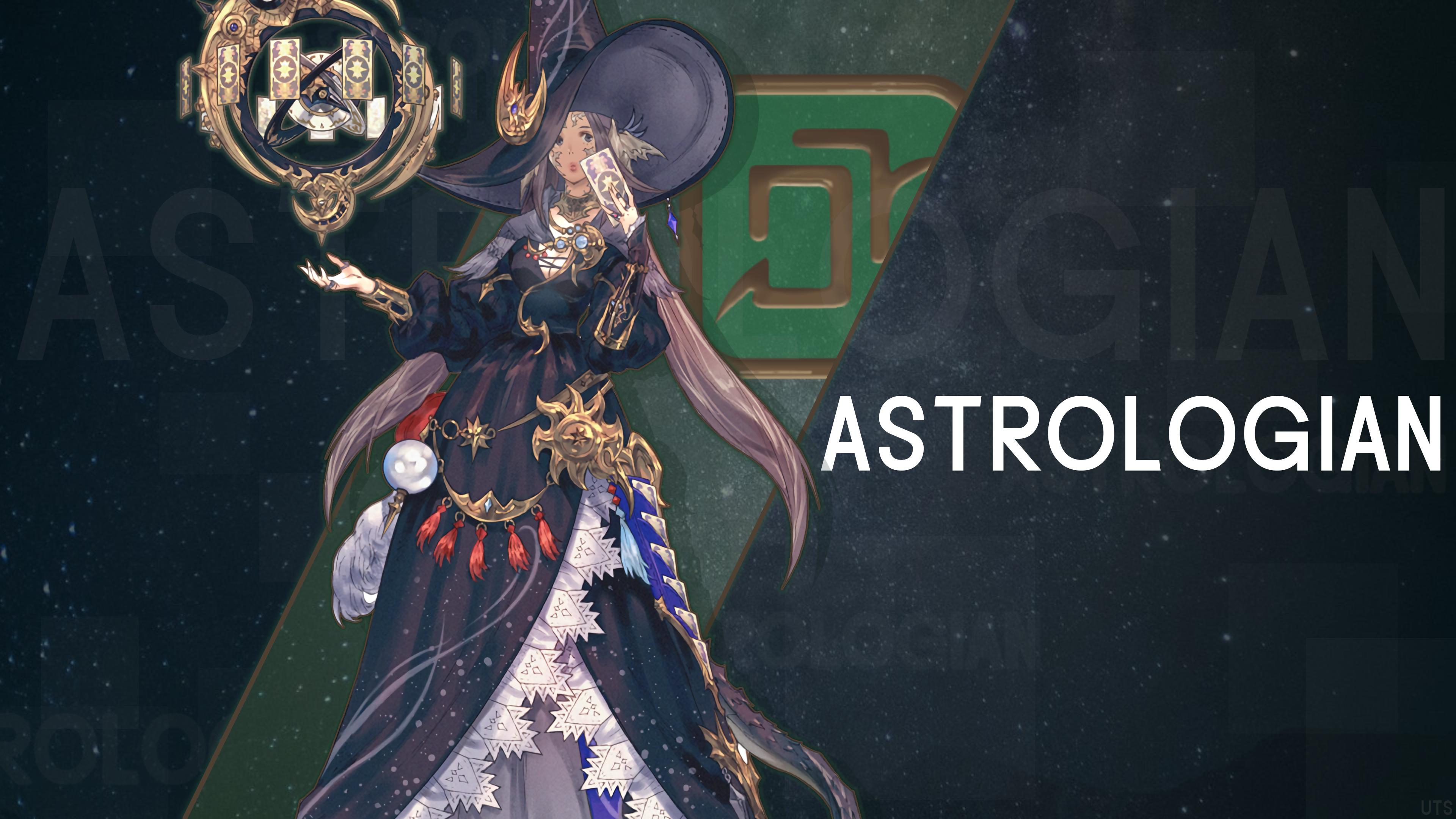 FFXIV Healer Wallpaper (inspired by the Shadowbringers Job Actions)