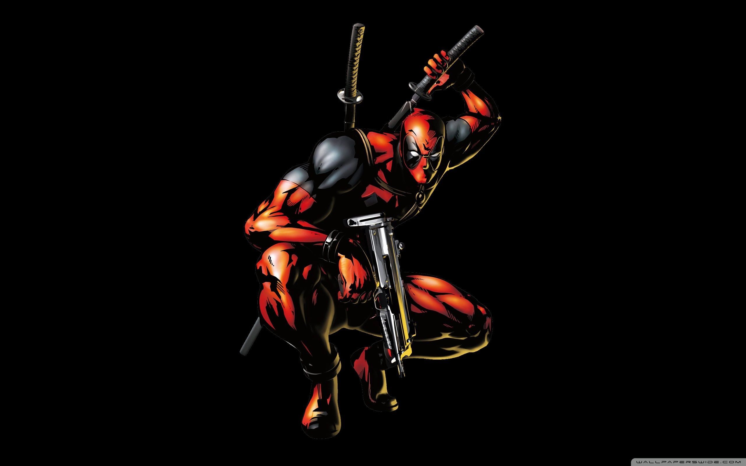 Action Deadpool Wallpaper
