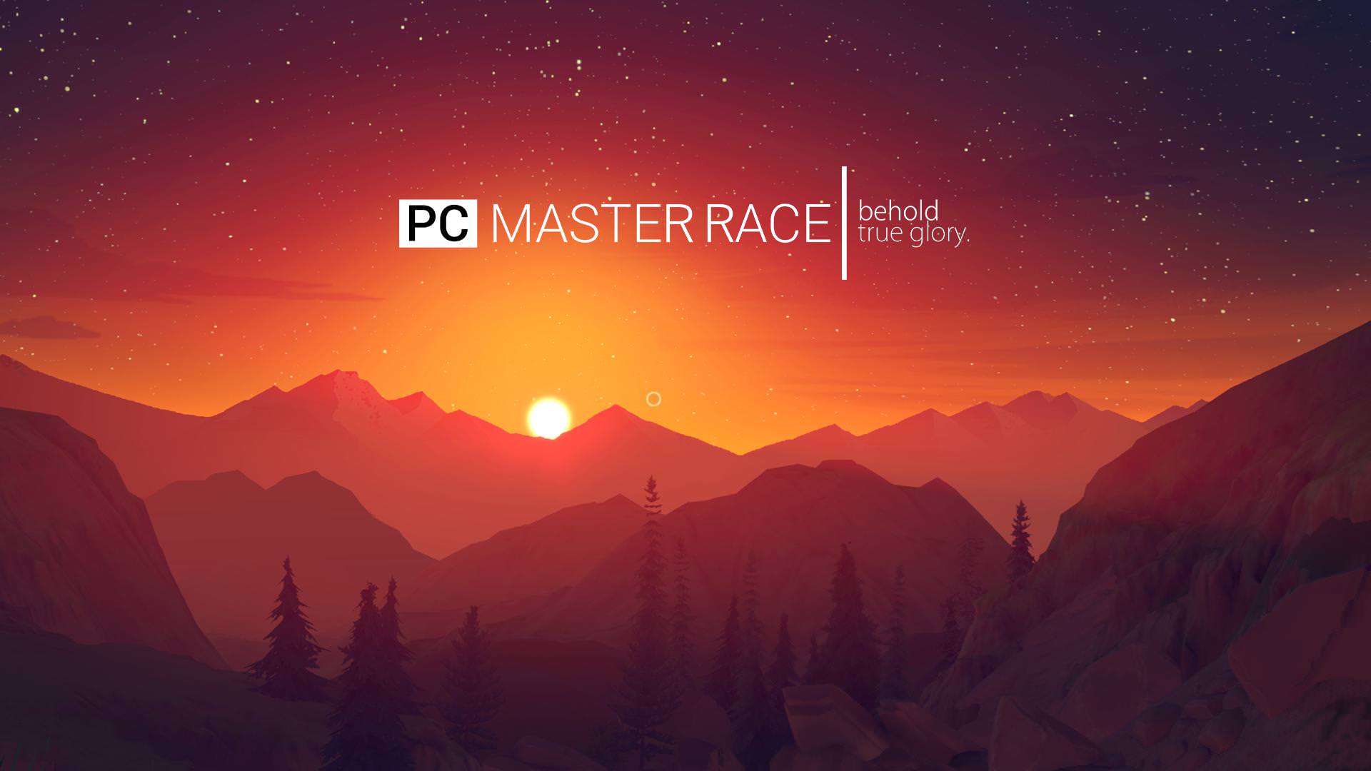 A few PCMR themed wallpaper 1080p and 4K
