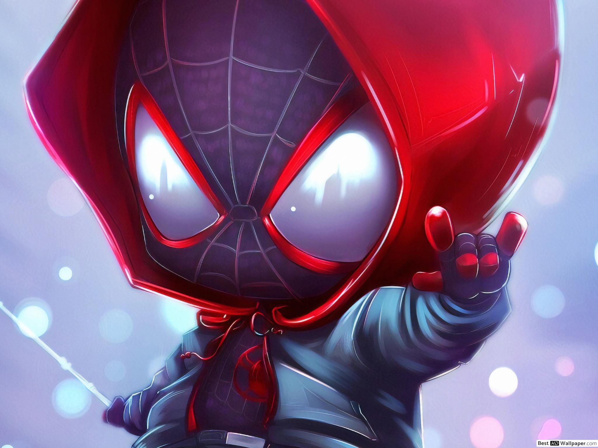 Little Spider Man HD Wallpaper Download