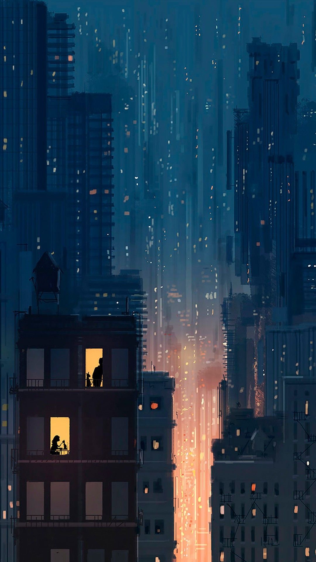 Night City Anime 1080x1920 Wallpapers - Wallpaper Cave