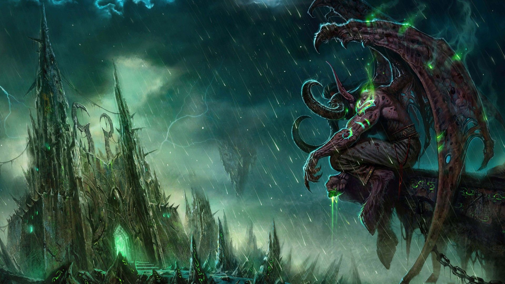 Gargoyle by acid rain wallpaper and image, picture, photo