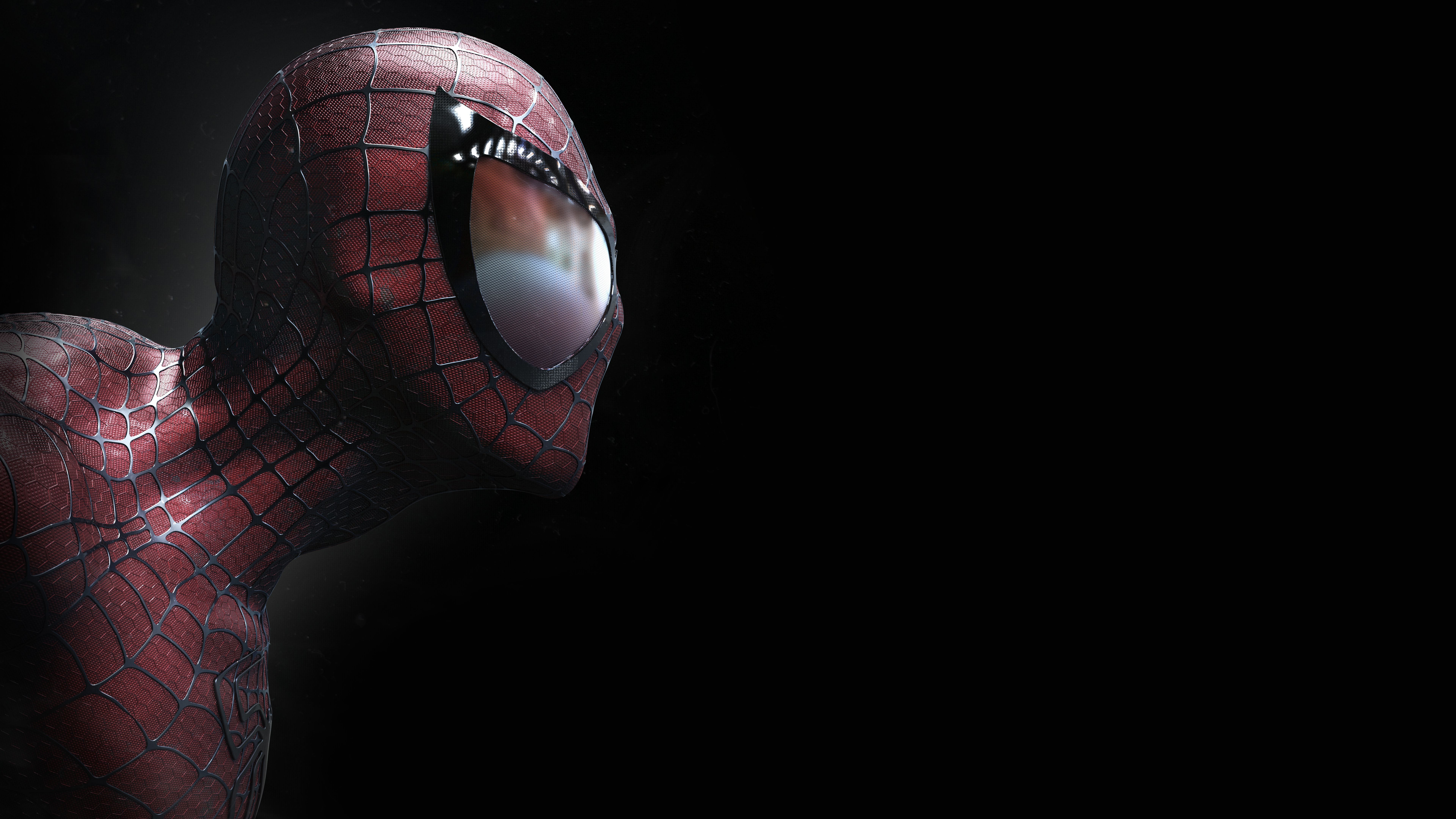 K, #CGI, #Dark Background, #Spider Man, #Black, K. Mocah.org HD Desktop Wallpaper