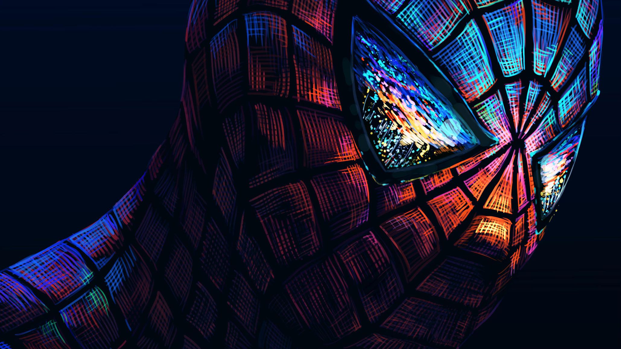 Spiderman Dark Art Macbook Pro Retina HD 4k Wallpaper, Image, Background, Photo and Picture