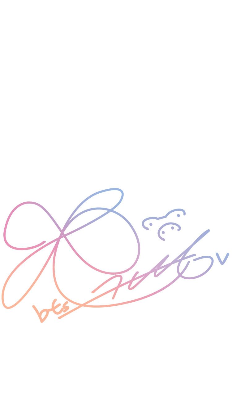 BTS Bangtan Taehyung Signature wallpaper lockscreen. Tanda, Sampul album, Gambar