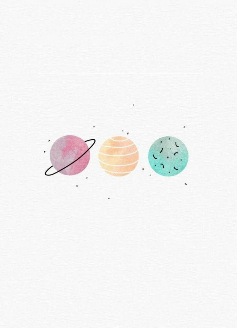 Three Planets wallpaper