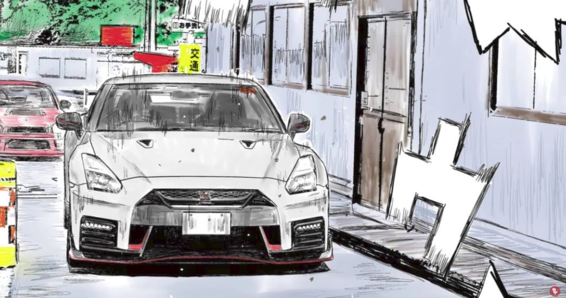 ART CORNER: Initial D author's new racing manga has begun. Japanese Nostalgic Car