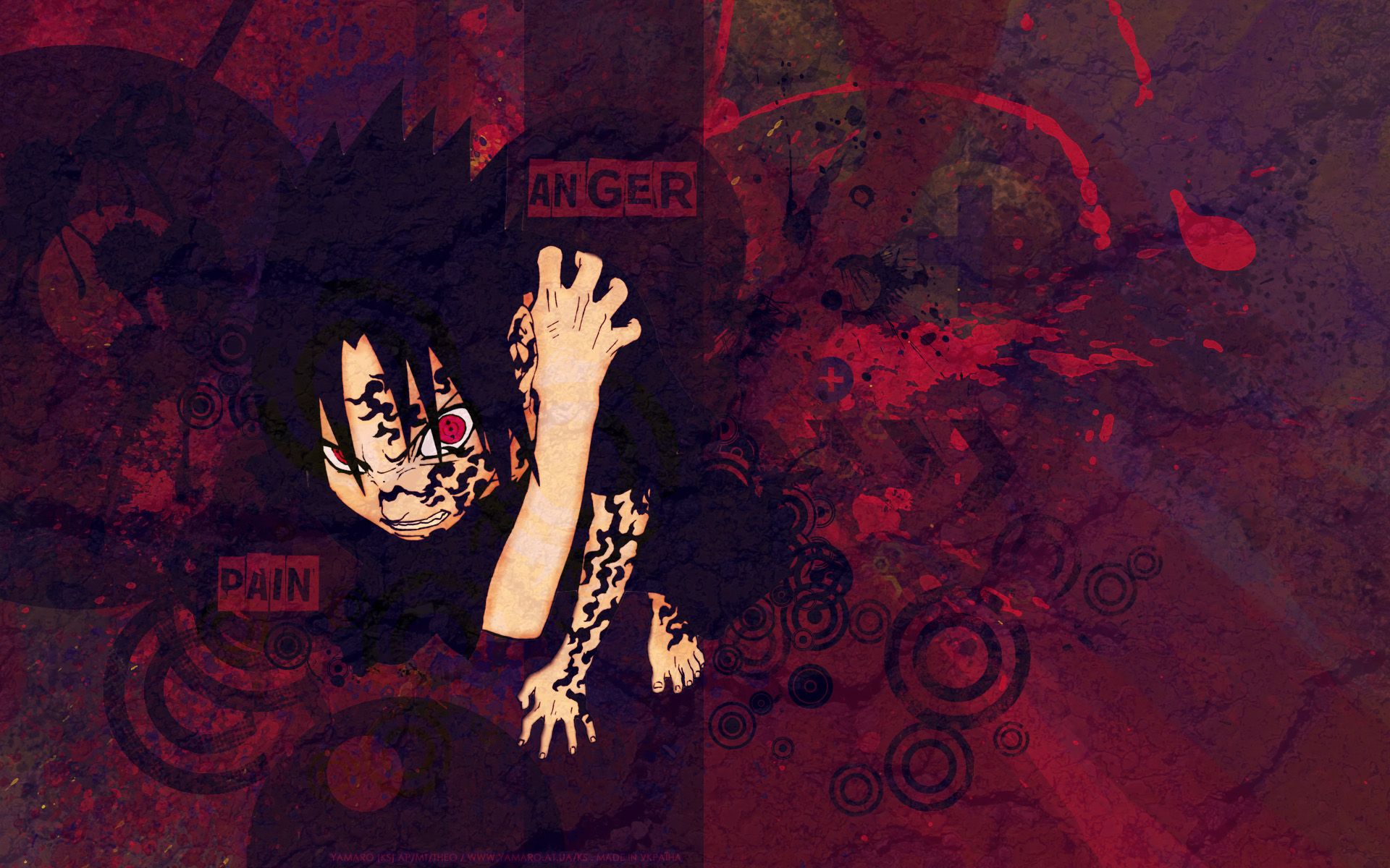 Uchiha Sasuke, Naruto: Shippuden, anger, curse mark Wallpaper / WallpaperJam.com