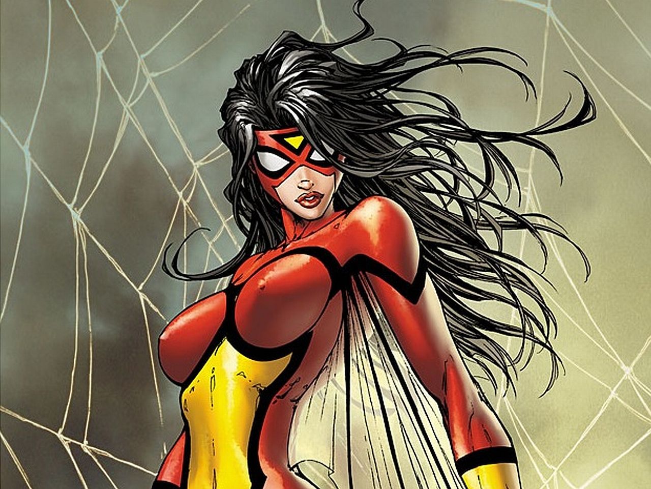 Spider Web Woman Wallpapers.