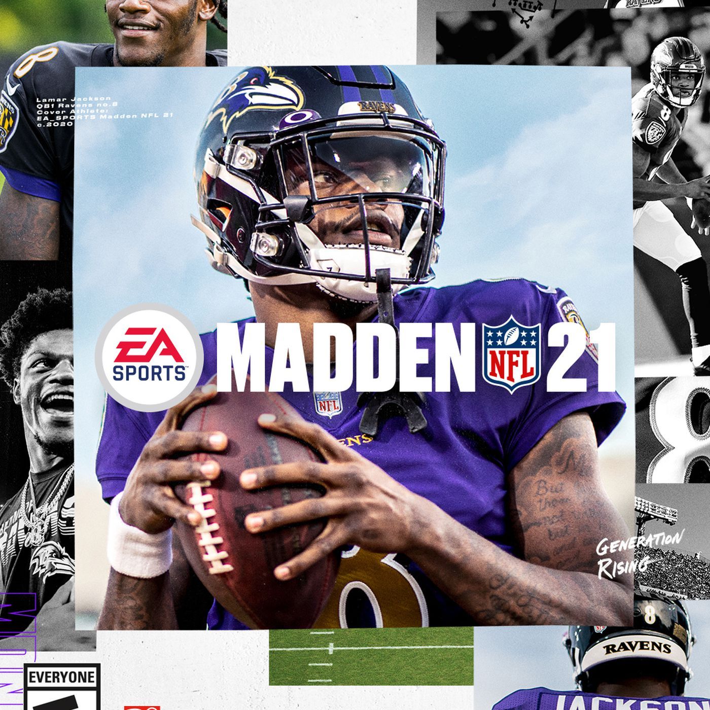 Madden 21 Cover Features MVP Lamar Jackson Sun Times