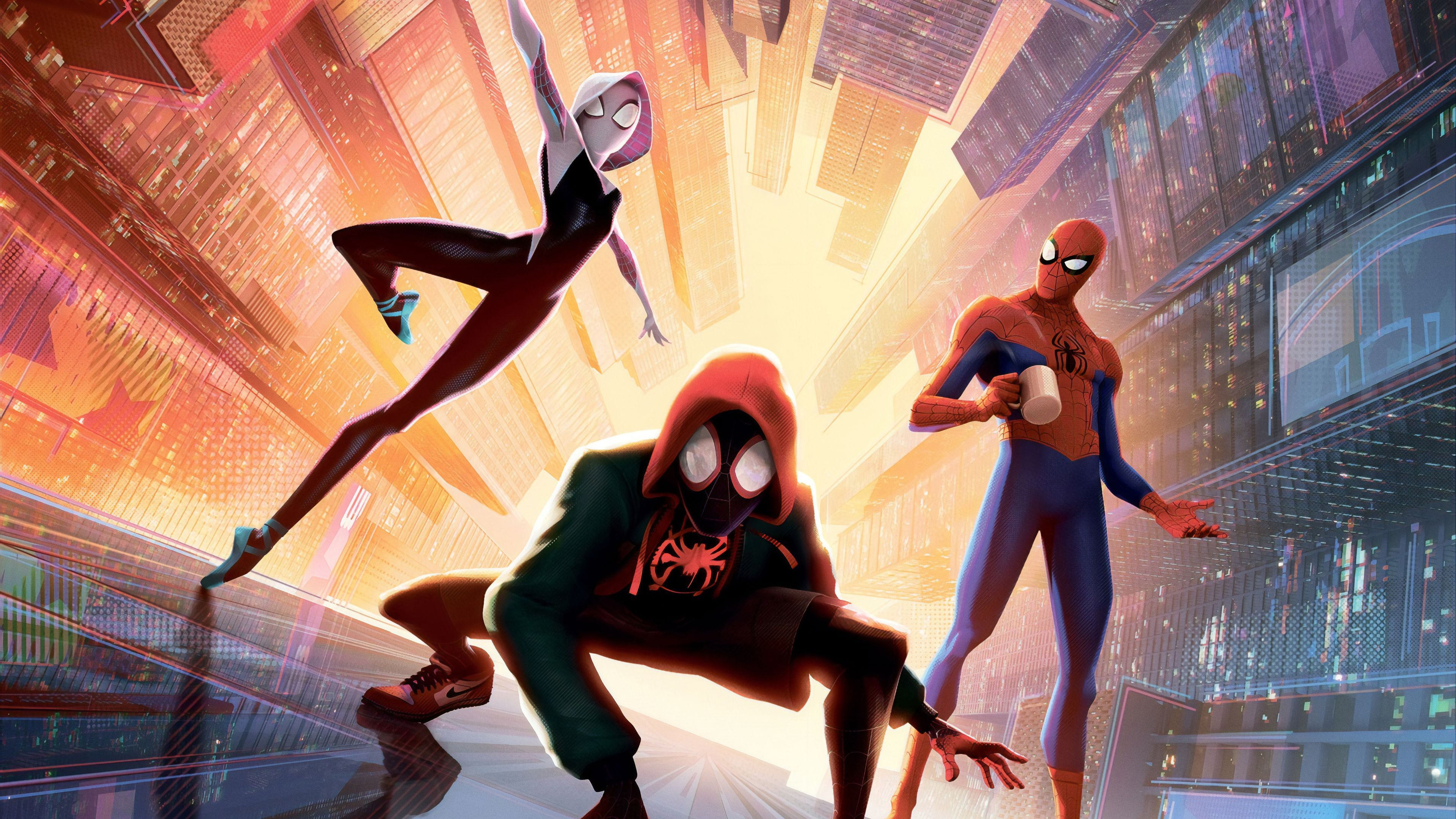 SpiderMan Into The Spider Verse New New 4k spiderman wallpaper, spiderman into the spider verse wallpaper, movies. Animated movies, Spiderman, Movie wallpaper
