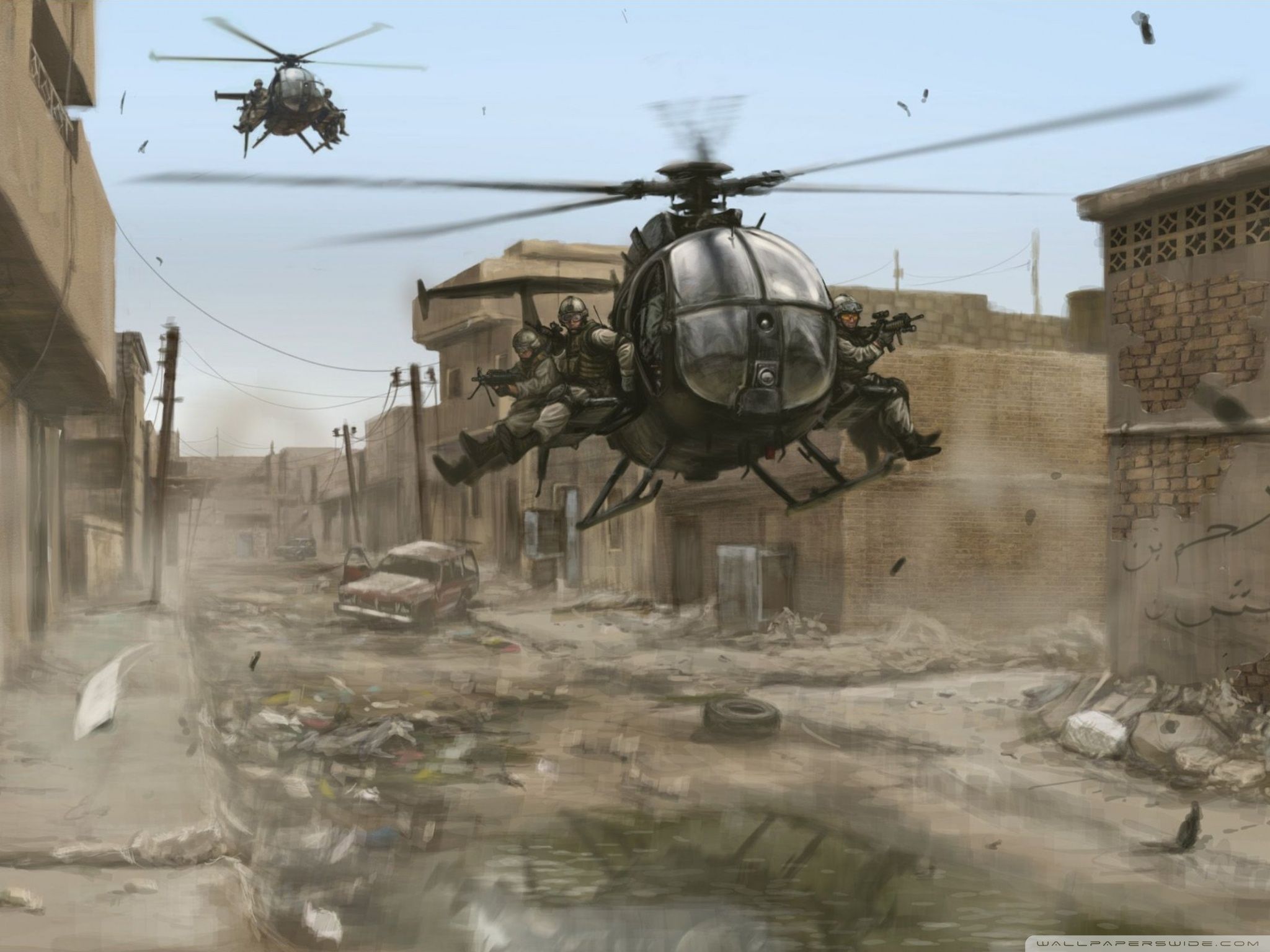 Military Helicopter Ultra HD Desktop Background Wallpaper for 4K UHD TV, Multi Display, Dual Monitor, Tablet