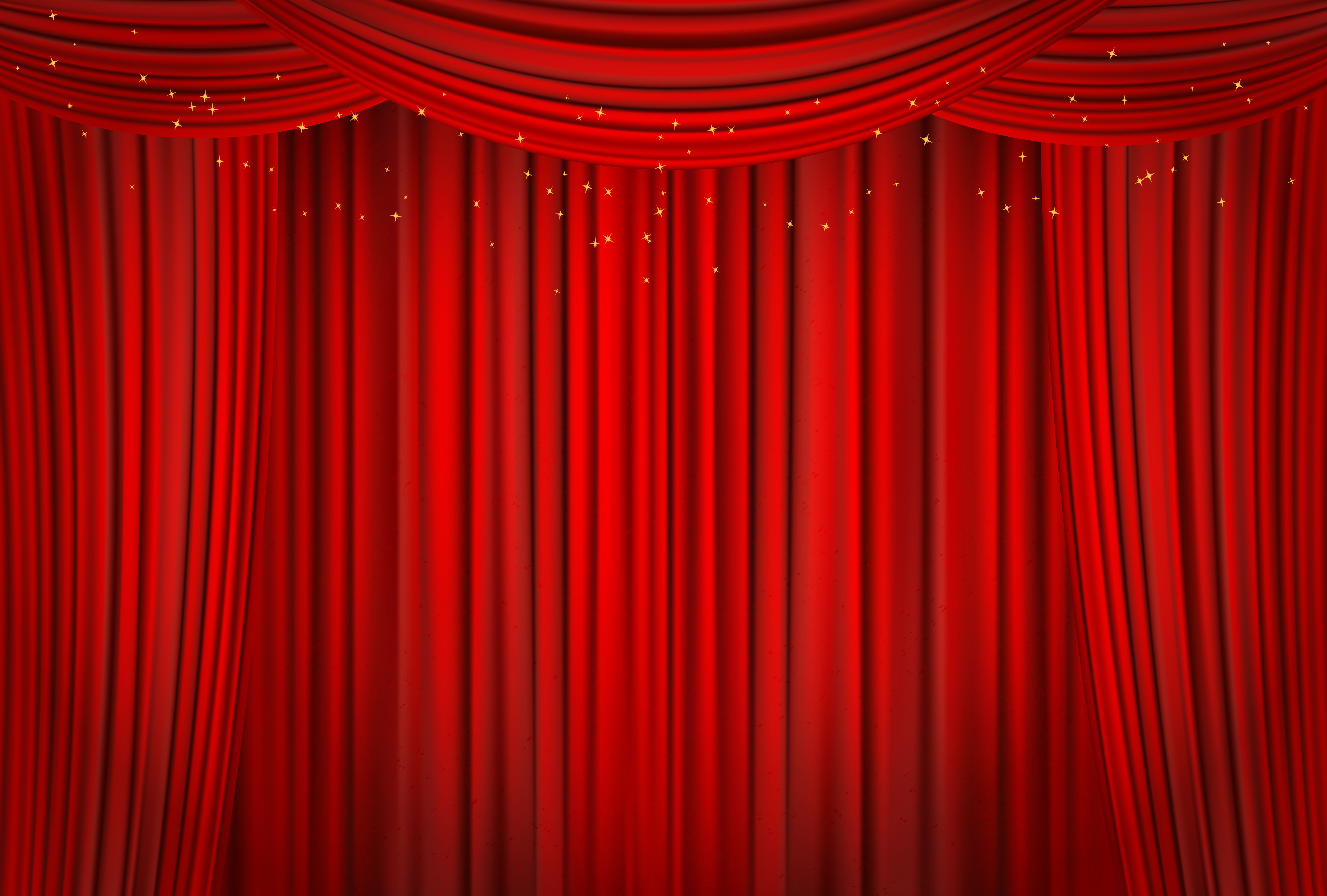 Curtains Red Background Quality Image And Transparent PNG Free Clipart