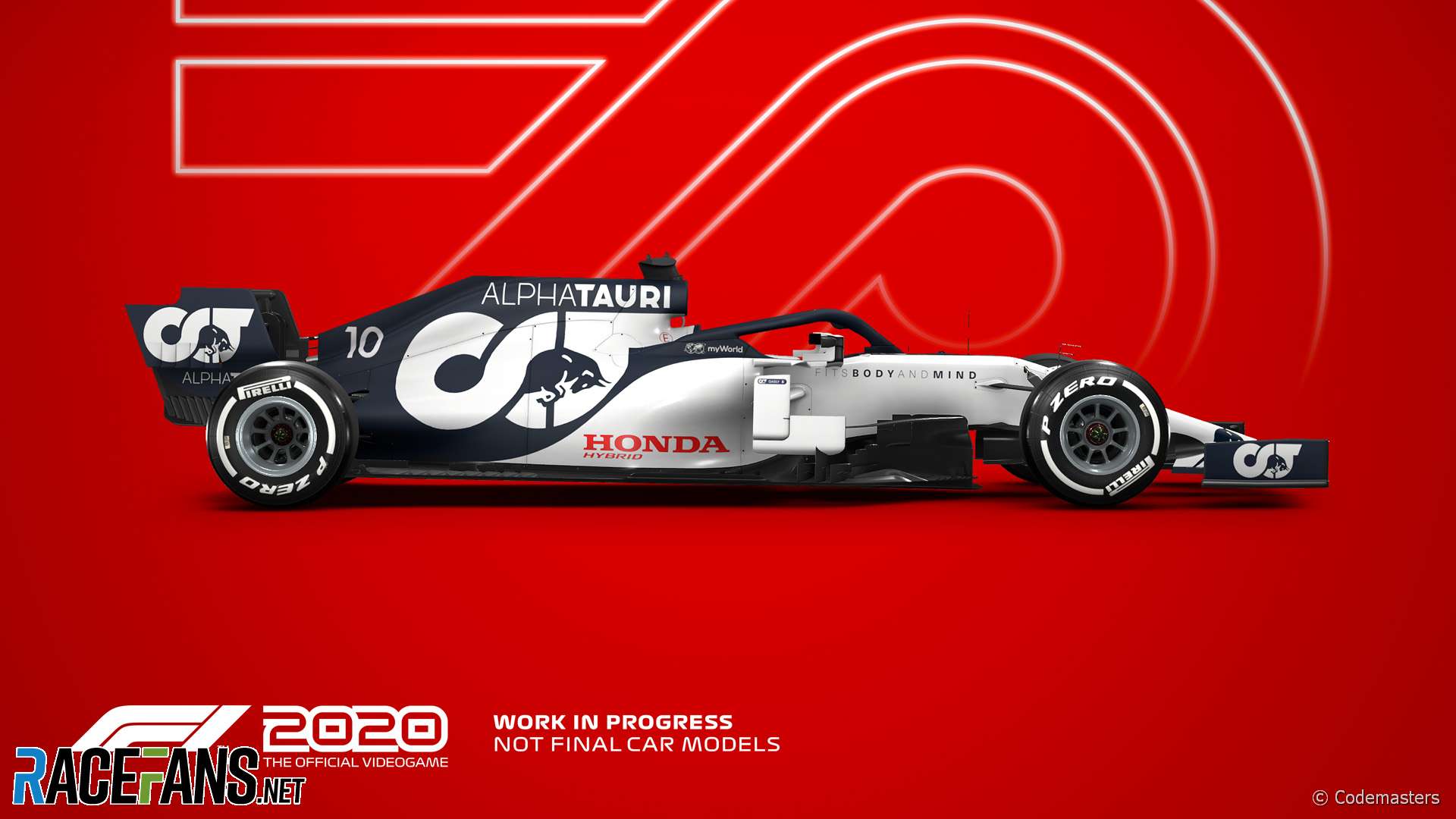 AlphaTauri F1 2020 car model · RaceFans