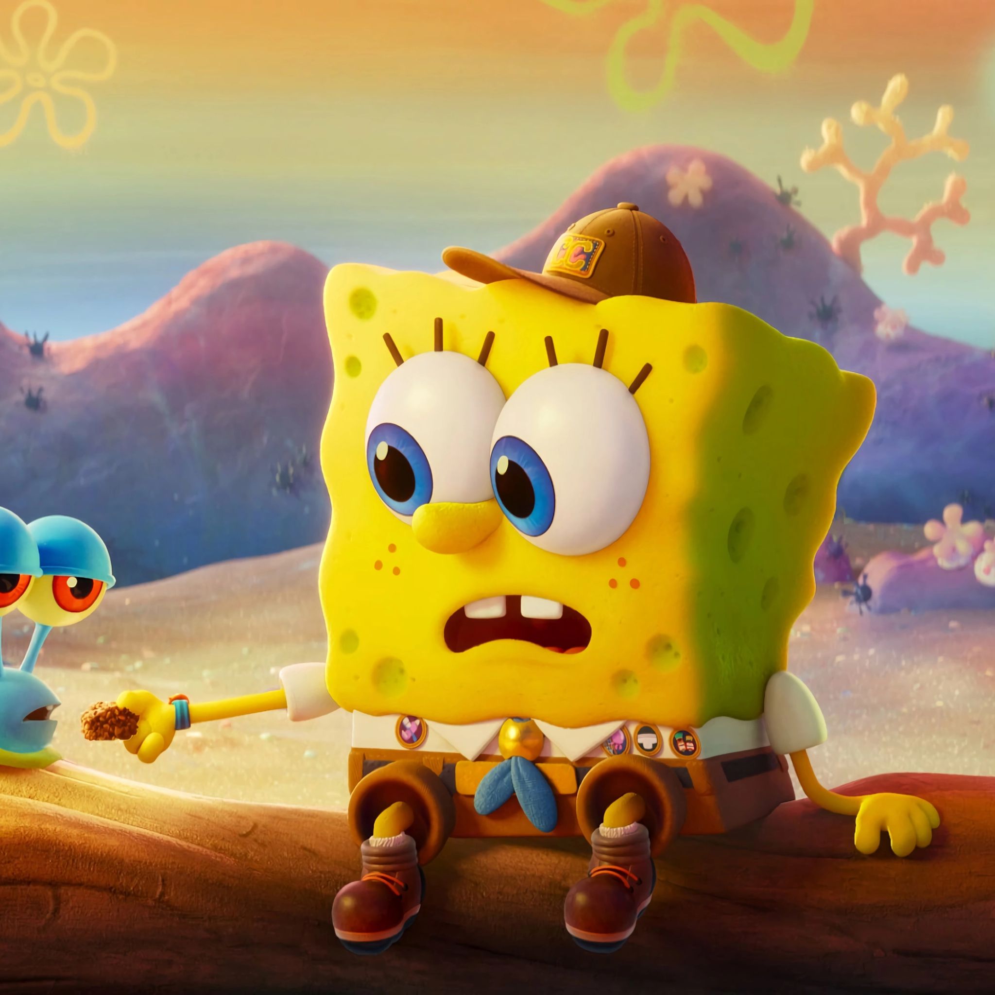 Gary & SpongeBob iPad Air Wallpaper, HD Movies 4K Wallpaper, Image, Photo and Background