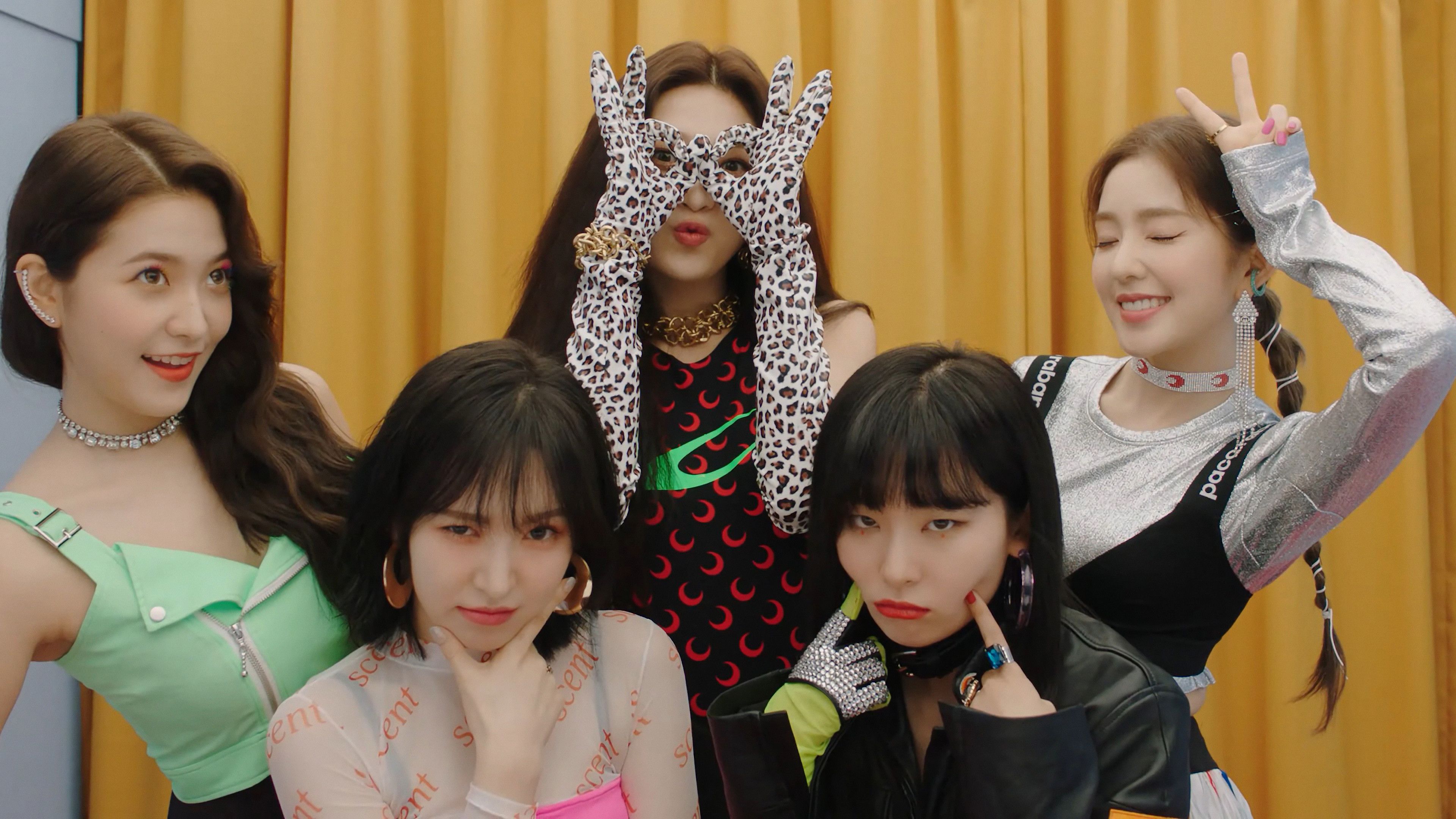 Red Velvet Zimzalabim Yeri Joy Irene Wendy Seulgi 4K Wallpaper