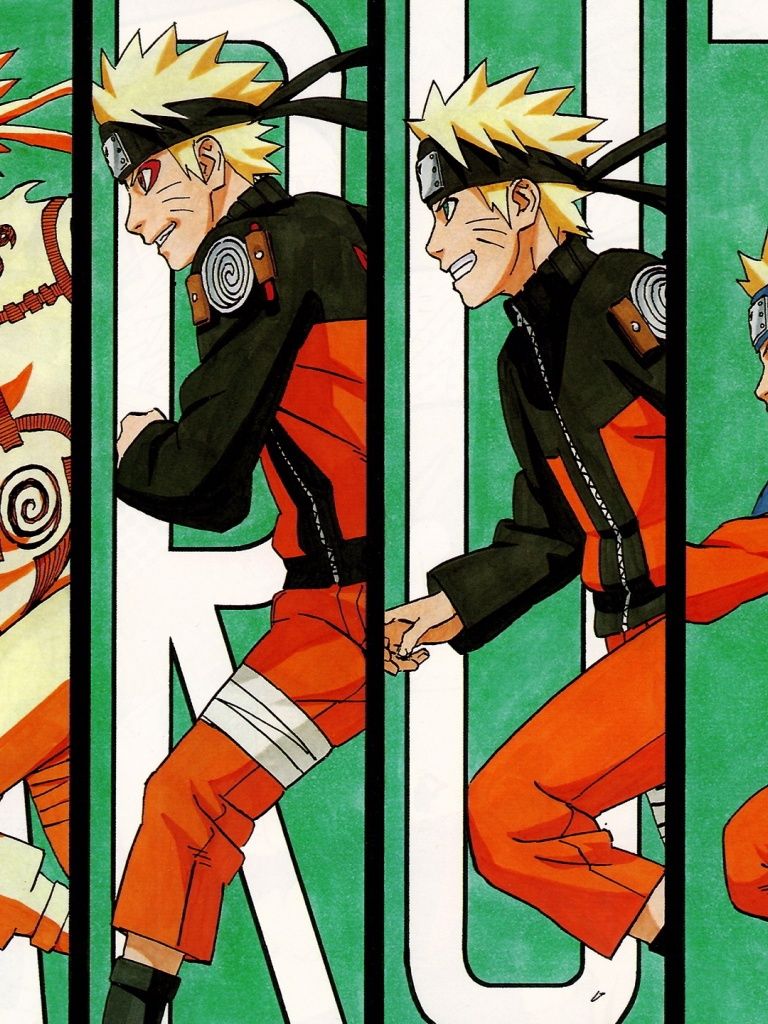 Naruto Evolution, anime iPad mini wallpaper