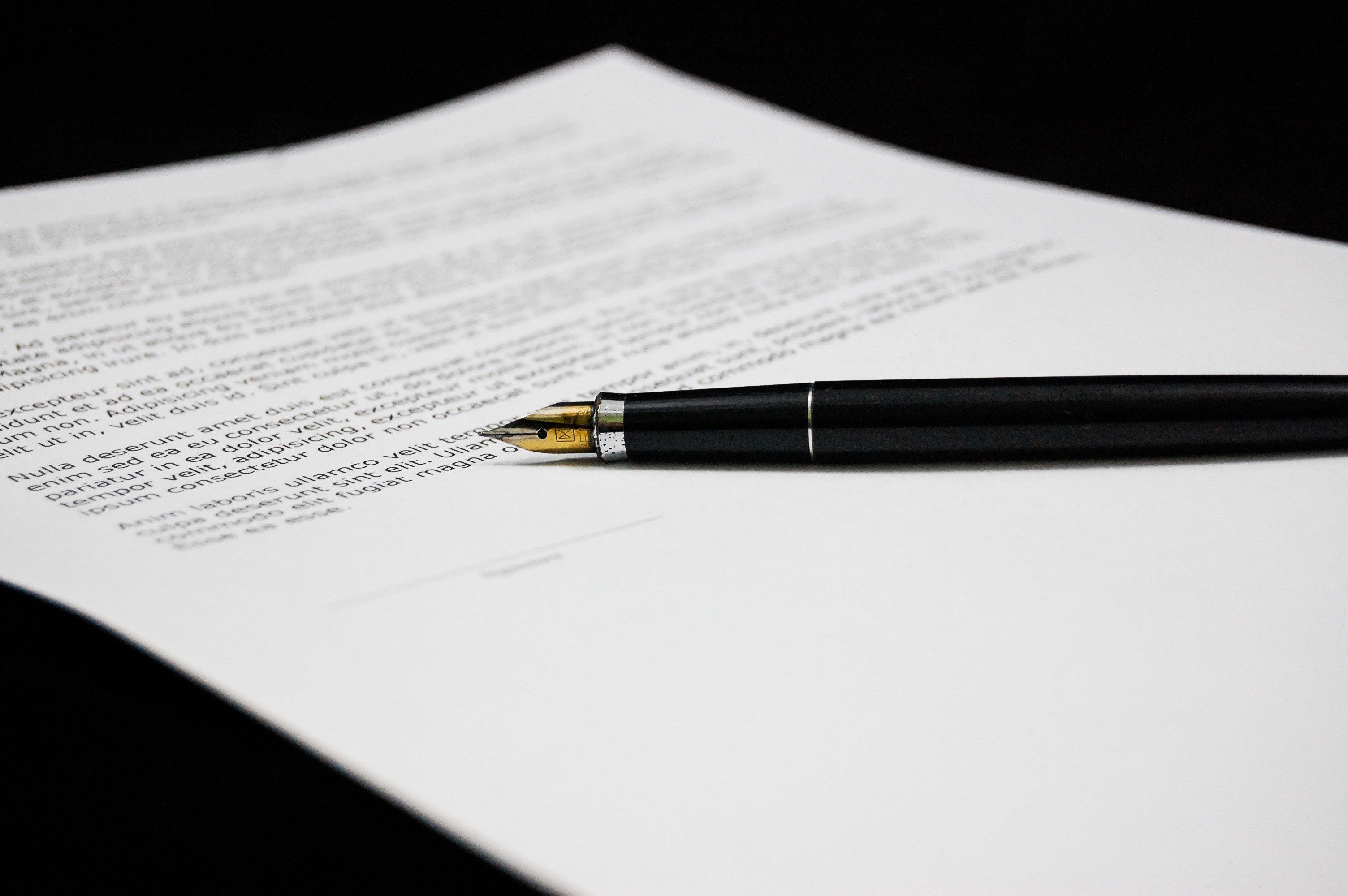 Wallpaper / document agreement documents sign business paper 4k wallpaper