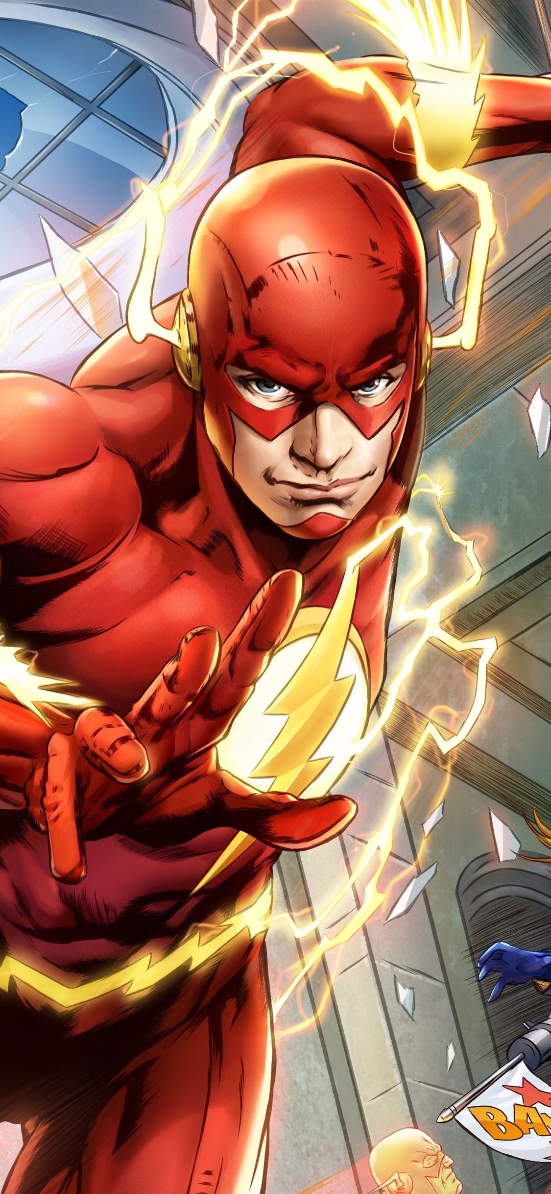 The Flash, DC Comics, Hero 1242x2688 IPhone 11 Pro XS Max Wallpaper, Background, Picture, Image