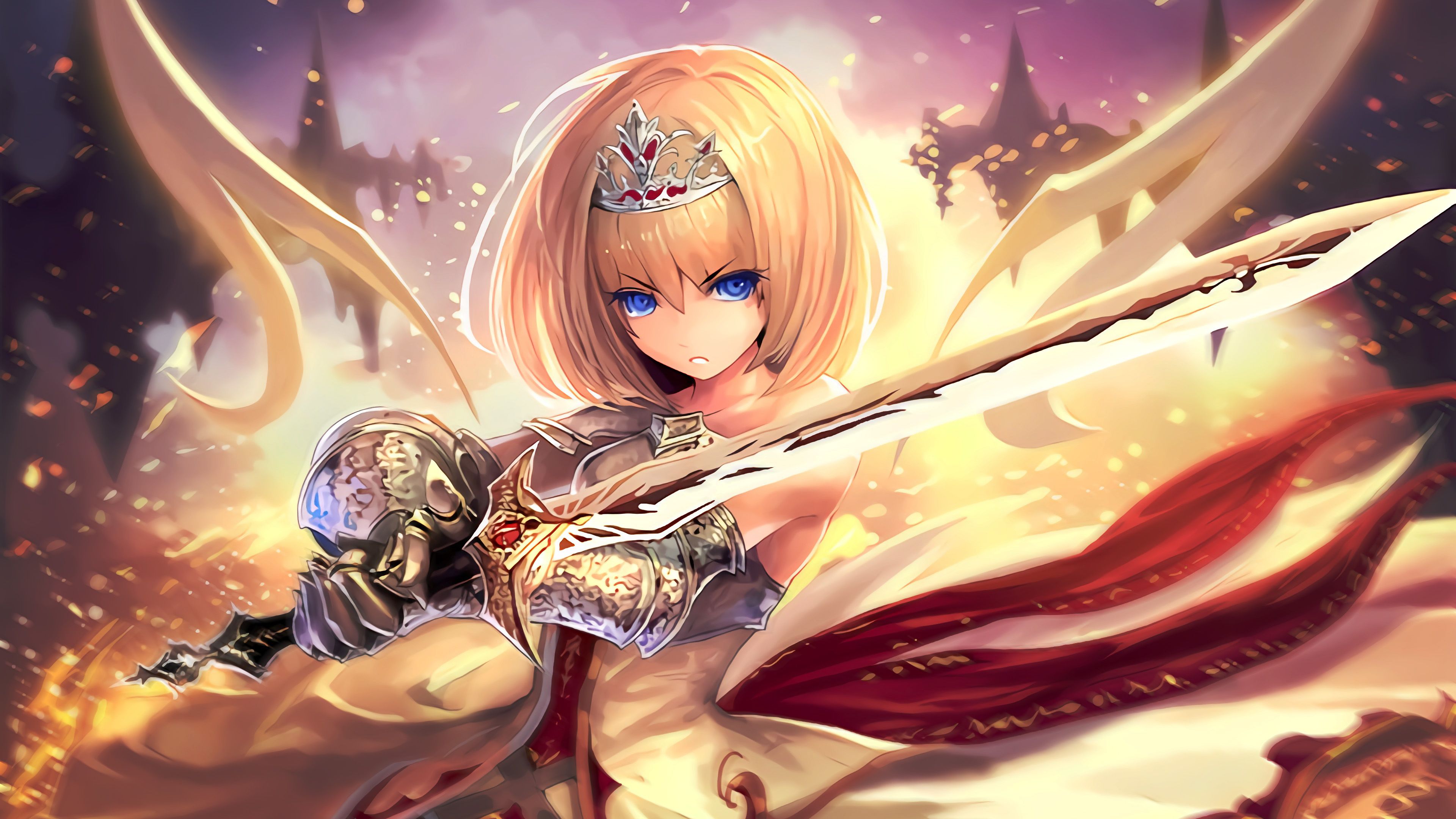 #Shadowverse, #anime, #Royal Saber Aurelia wallpaper. Mocah.org HD Desktop Wallpaper