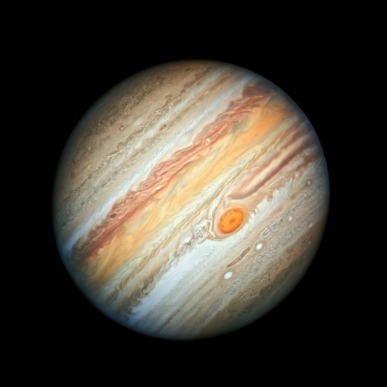 Hubble Image Jupiter, Our Solar System's Most Beautiful Planet