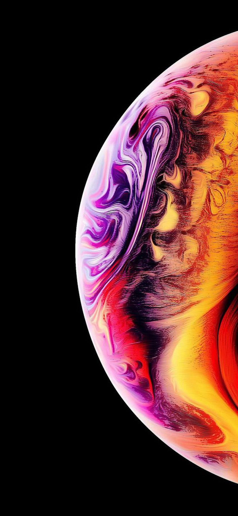 iPhone Xr Bubbles Wallpaper
