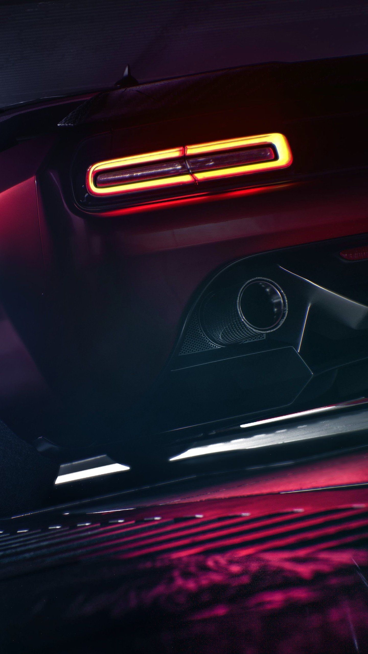 Red Dodge Challenger Rear 4K, HD Cars Wallpaper Photo and Picture. Dodge challenger, Car wallpaper, Challenger