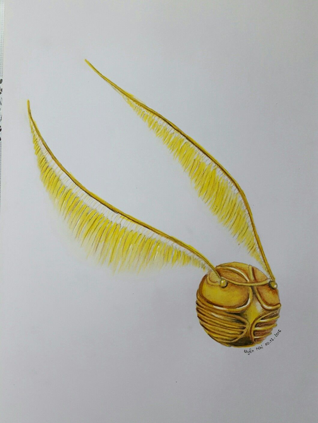 Harry potter. Harry potter drawings, Harry potter snitch, Harry potter painting