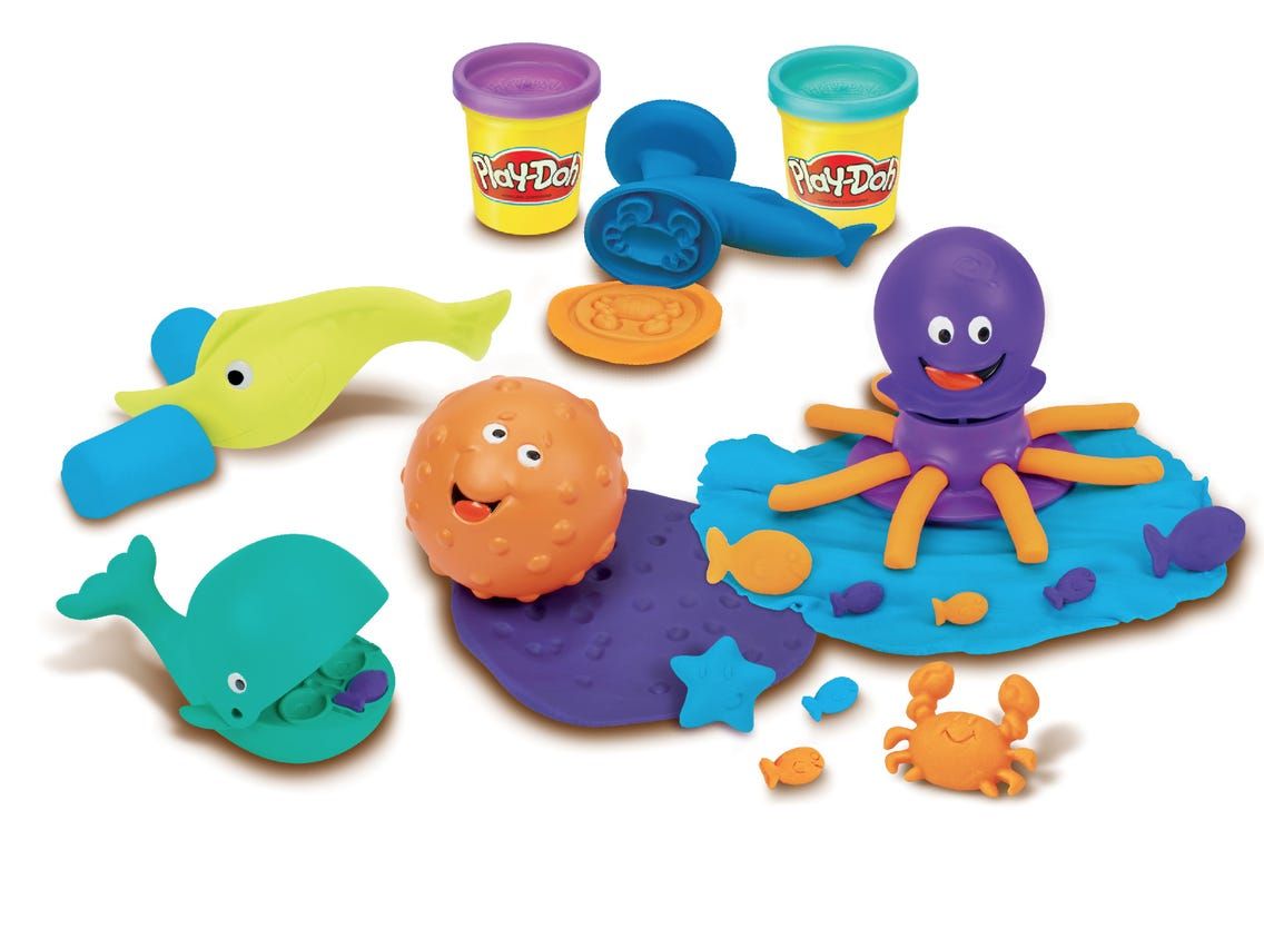 blue play doh cartoon