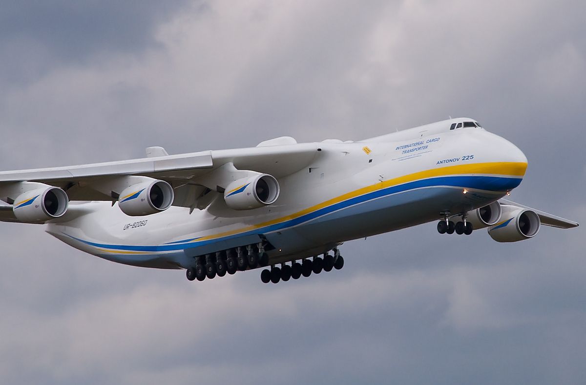 Antonov An 225 Mriya World's Largest Aircraft With Landing Gear Retracted Aircraft Wallpaper 3255