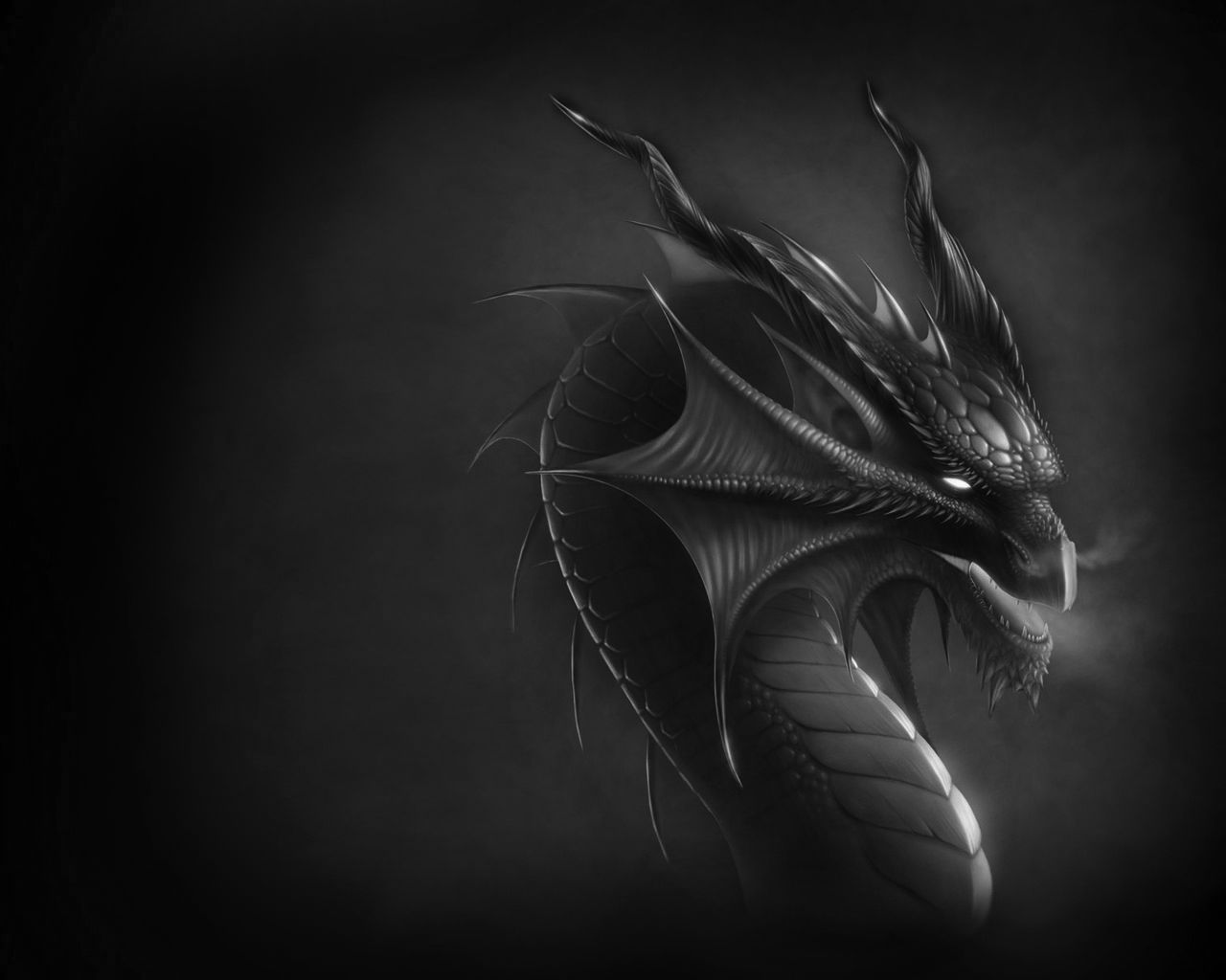 Black Dragon Wallpaper HD