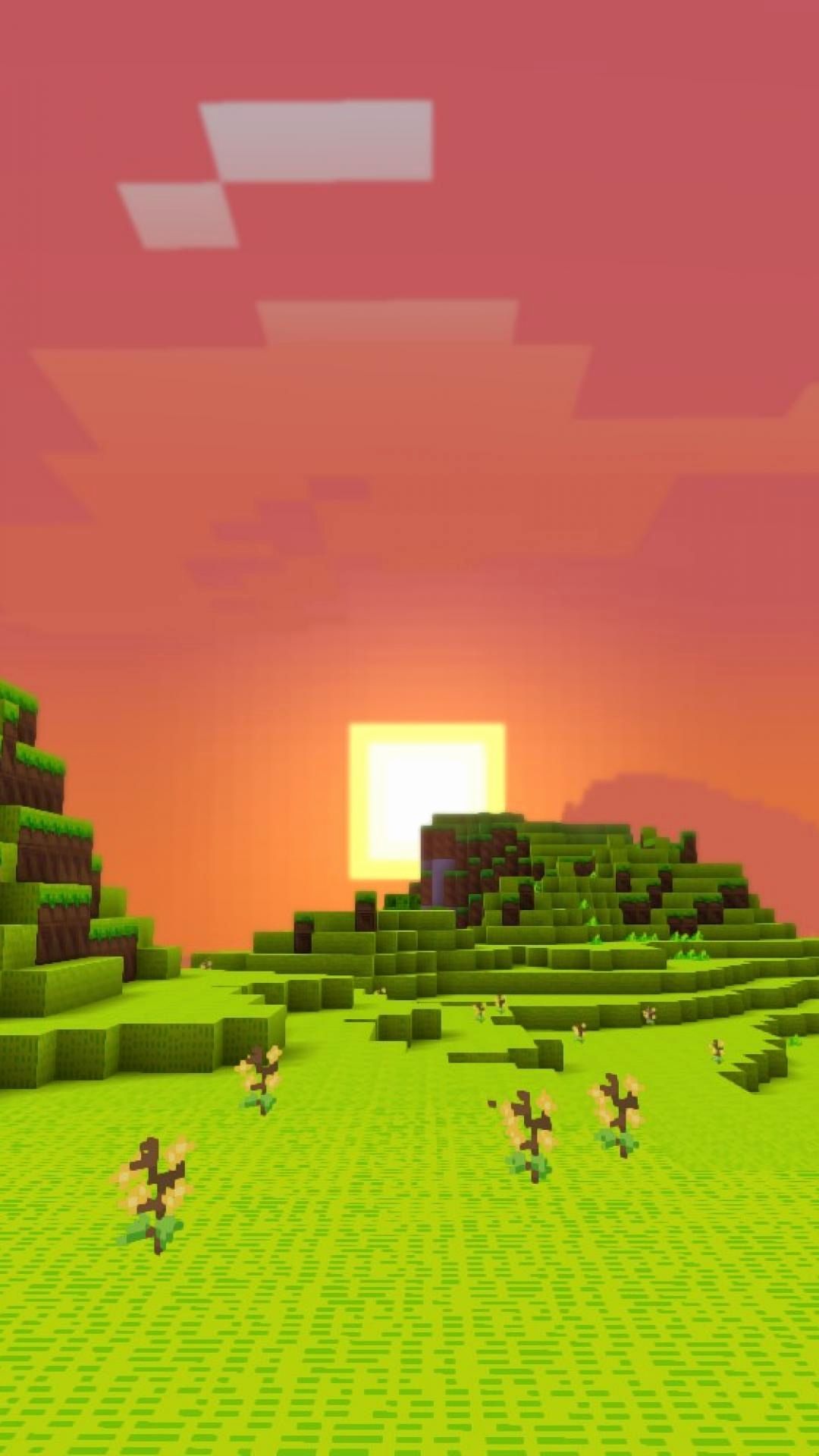 Lovely Minecraft Phone Wallpaper Combination