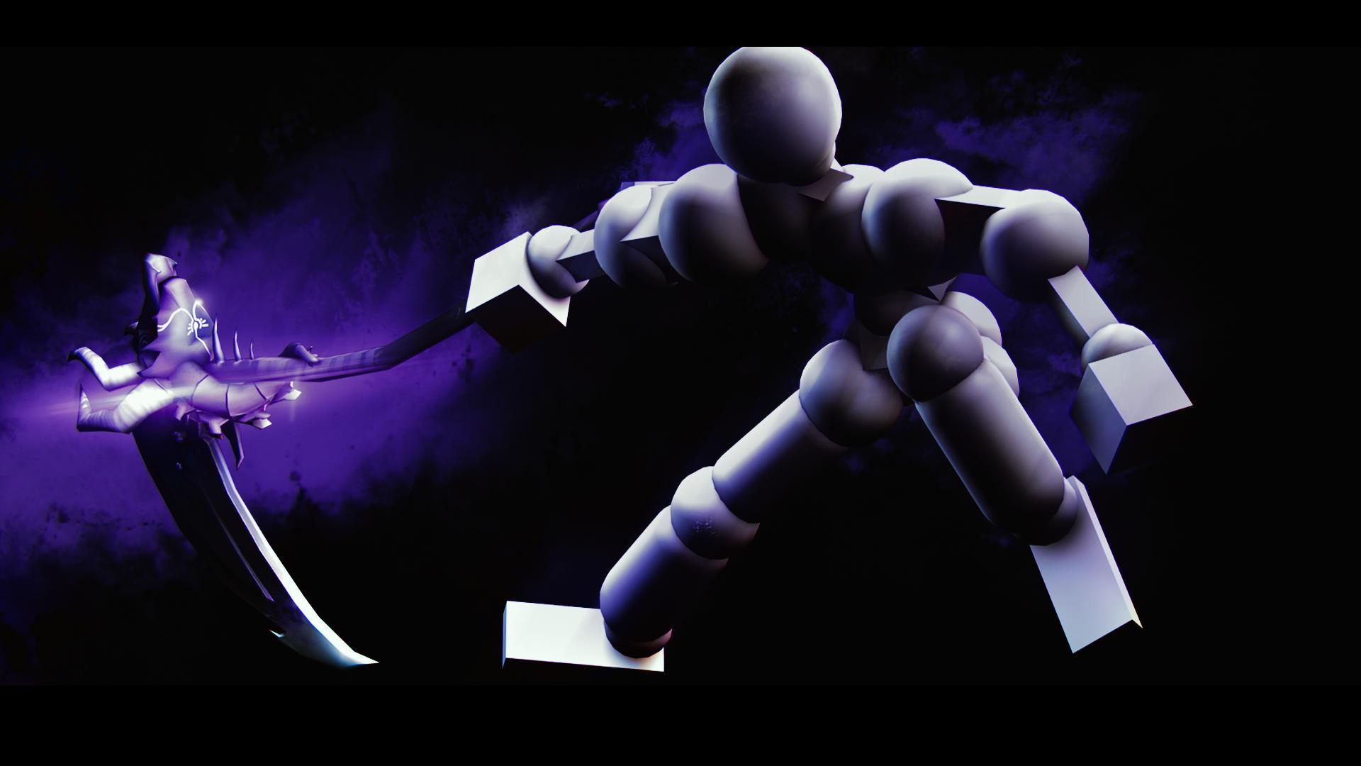 Corrupted Scythe Wallpaper