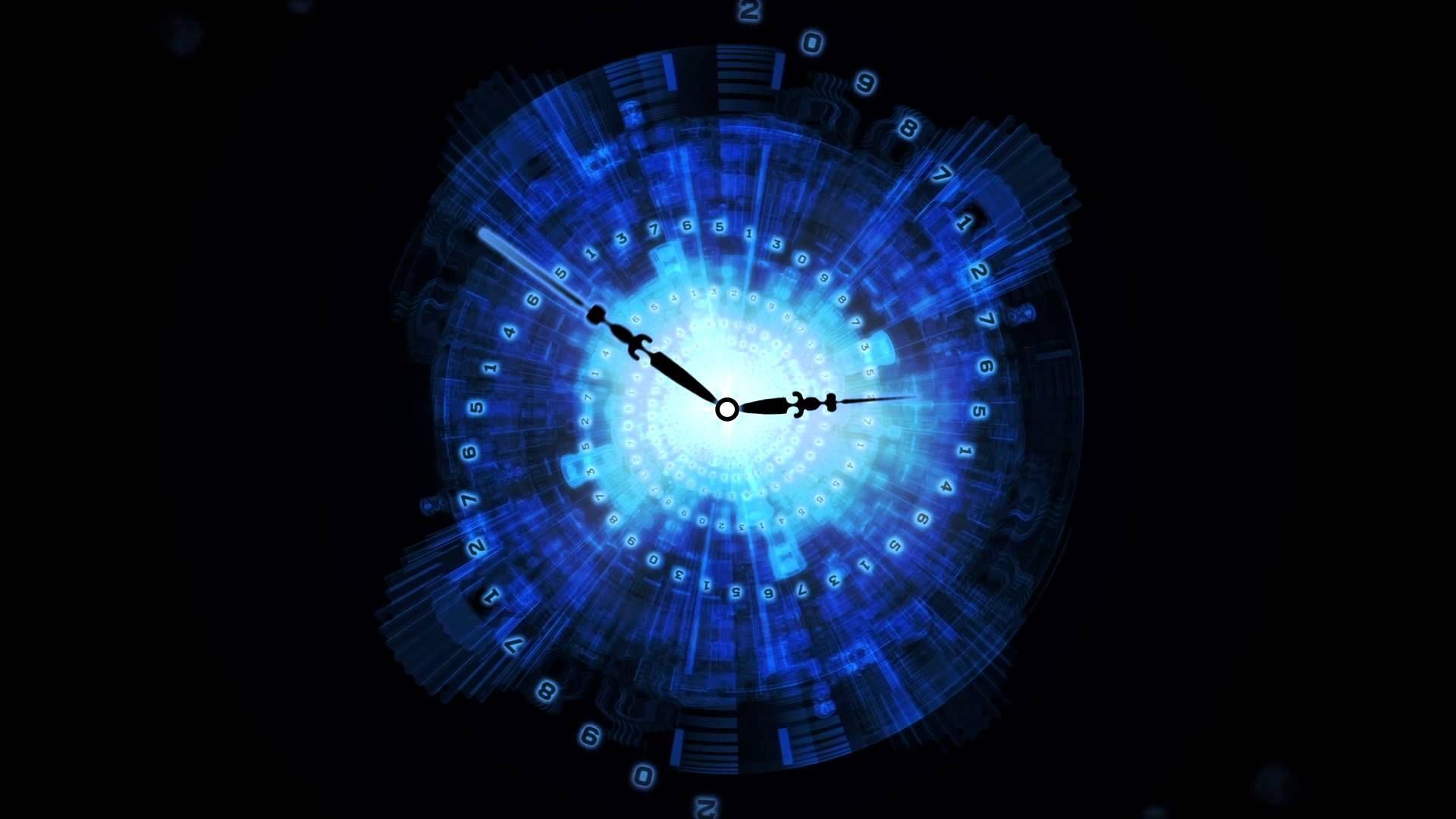 After Effects & Lightwave 3D Clock Animated Background. Clock, Animation background, Wall clock