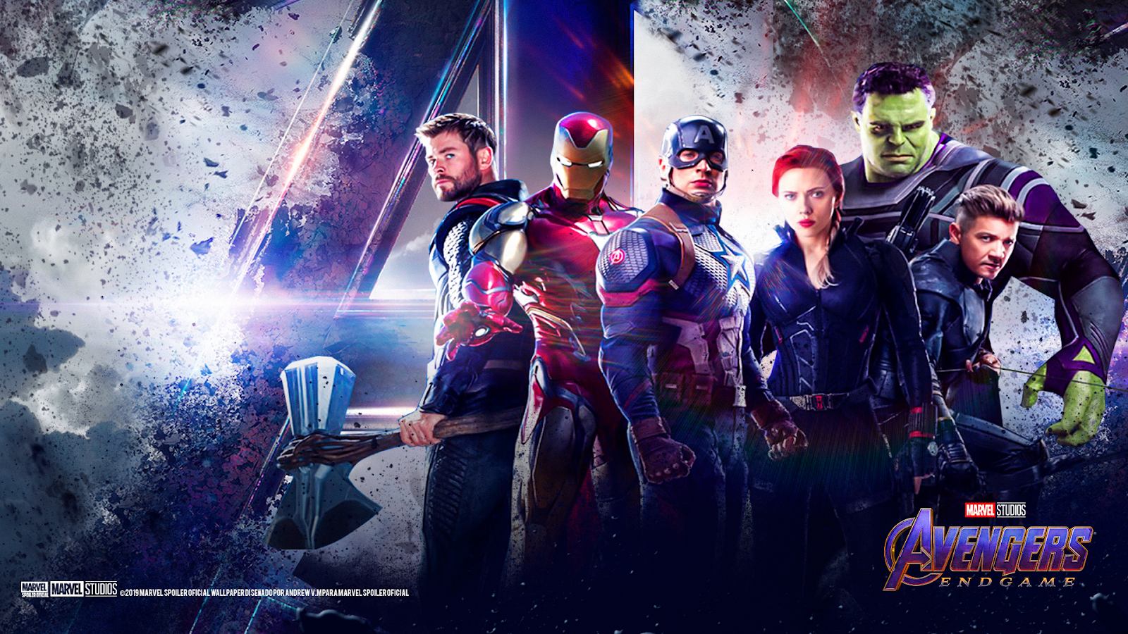 Avengers Endgame Poster Wallpaper