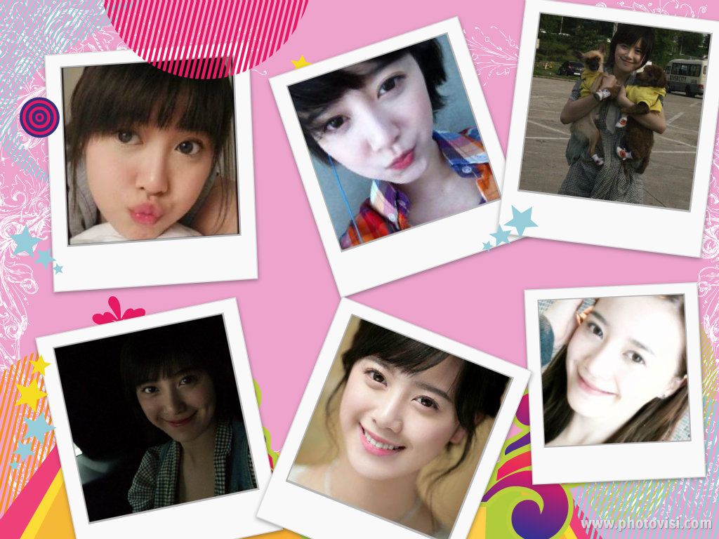 black and white wallpaper: Ku Hye sun Wallpaper