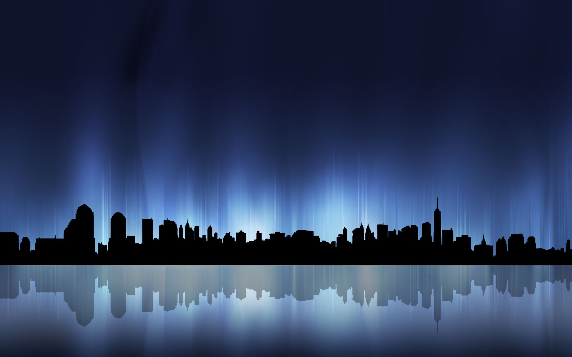 City Silhouette Wallpaperx1200