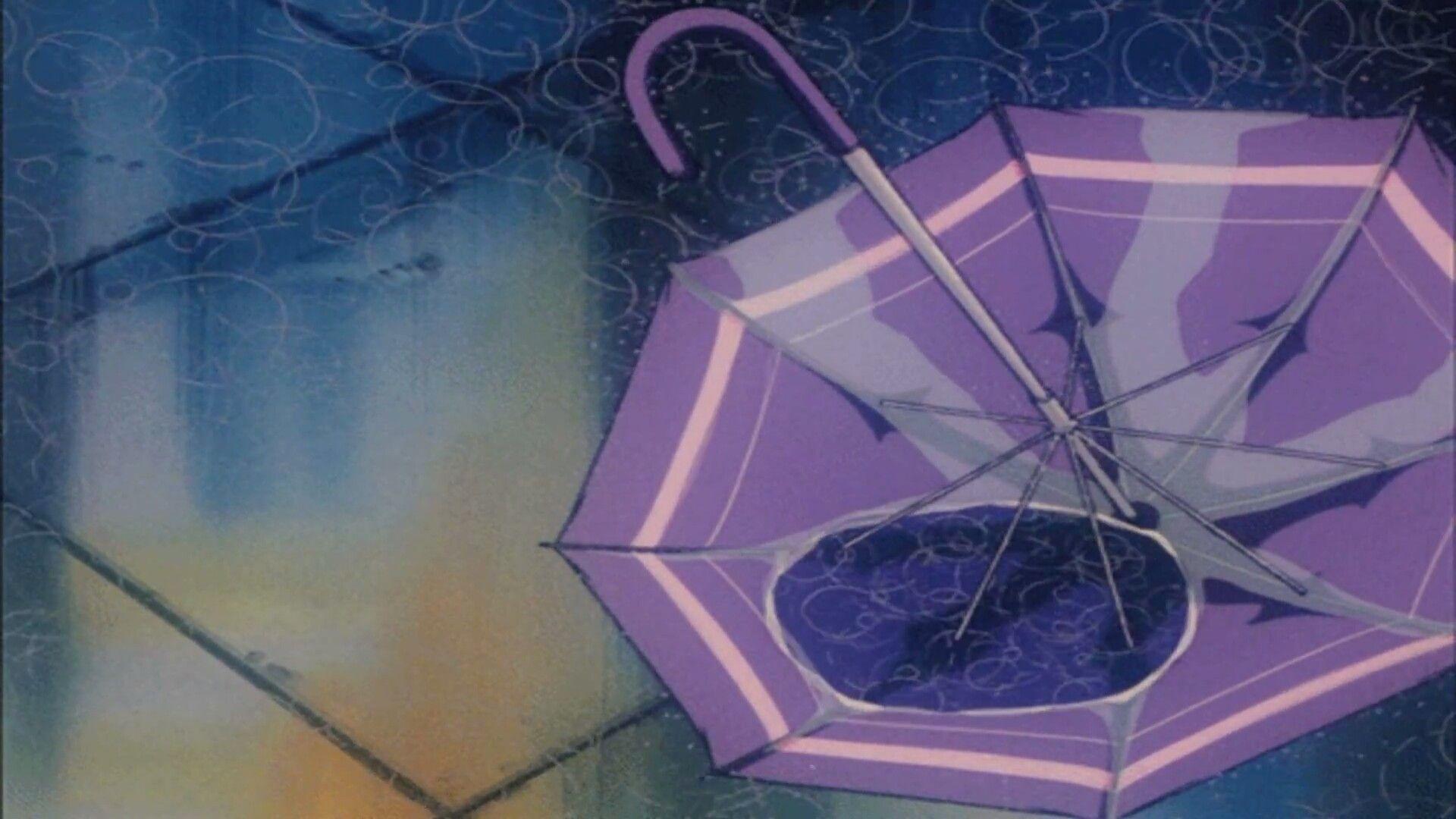 Aesthetic 90s Anime Umbrella .reddit.com