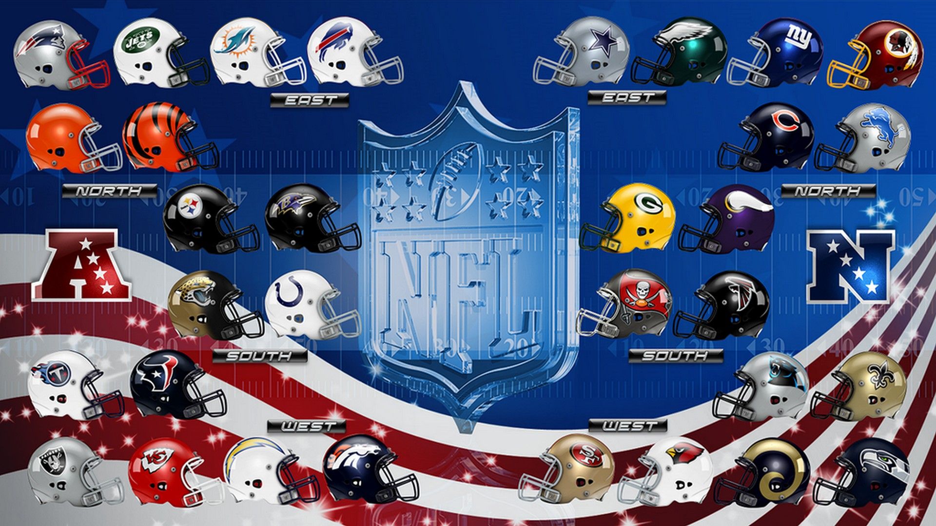 Football Helmets Wallpaper