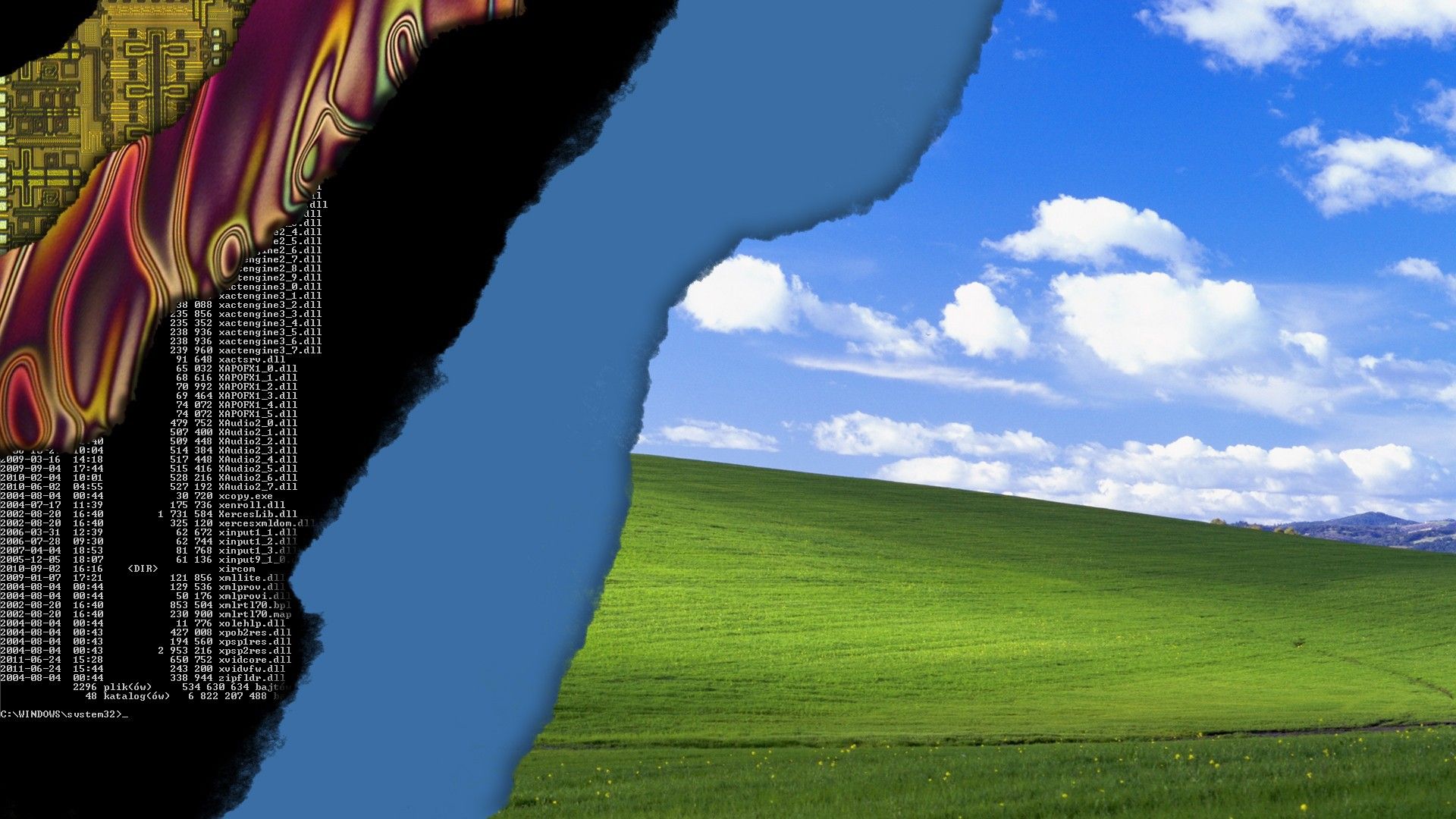 Layers Windows XP Desktop Desktop wallpaper 1600x900