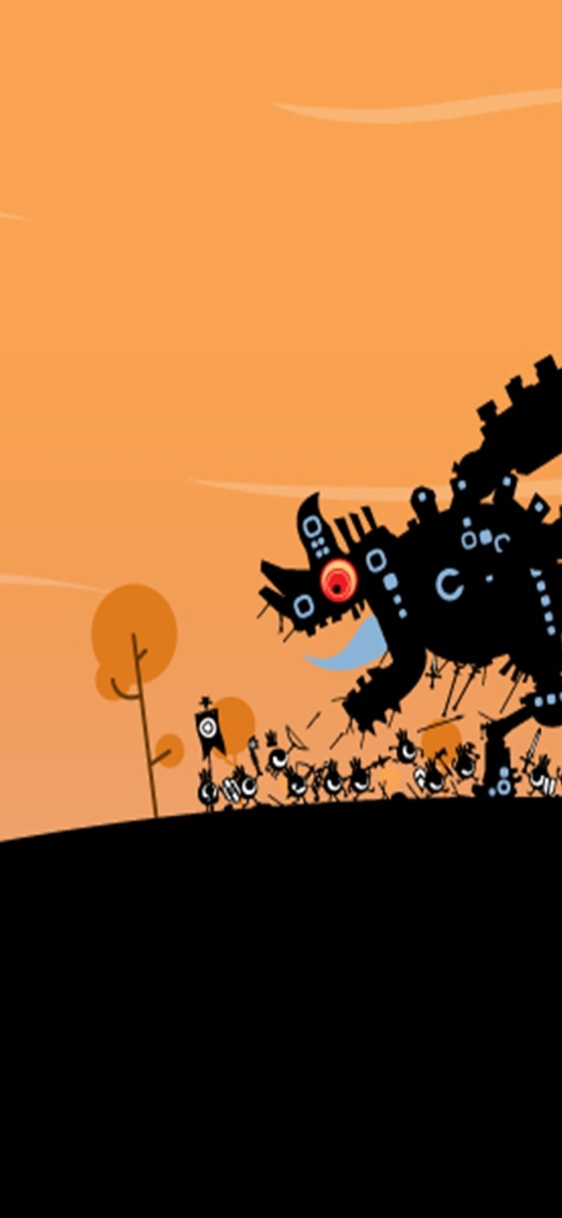 patapon, ground, sky iPhone XS, iPhone 10, iPhone X Wallpaper, HD Games 4K Wallpaper, Image, Photo and Background