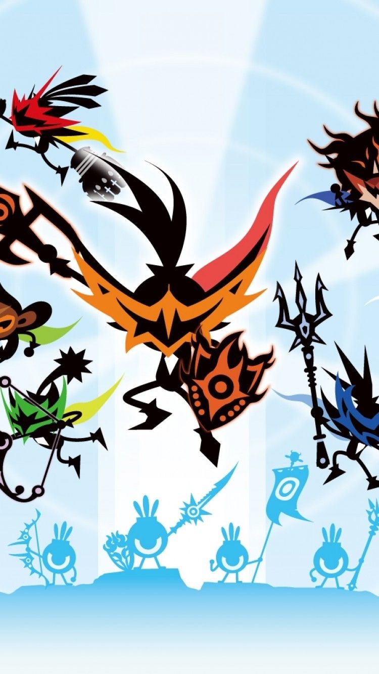 Download 750x1334 Patapon 3, 2d Wallpaper for iPhone 7, iPhone 6