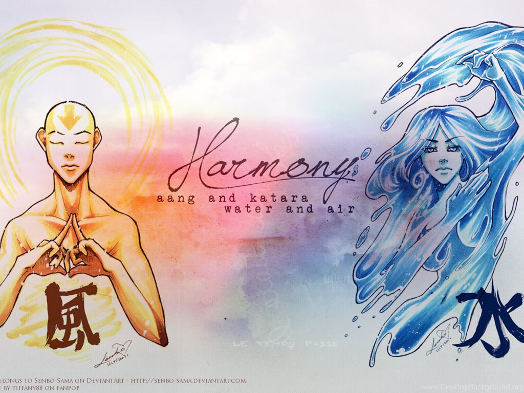 Aang And Katara ♥ Avatar: The Last Airbender Wallpaper. Desktop Background