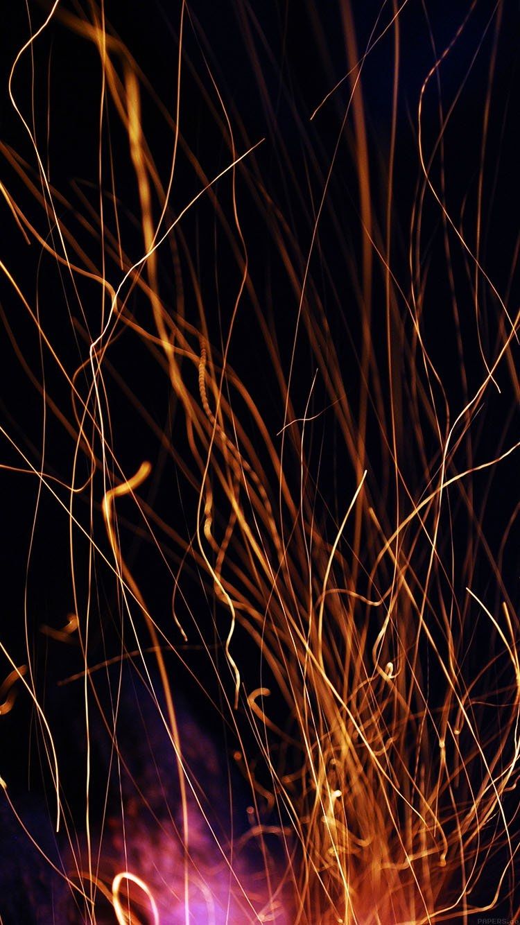 Fire light dark nature Download Free Wallpaper for phone