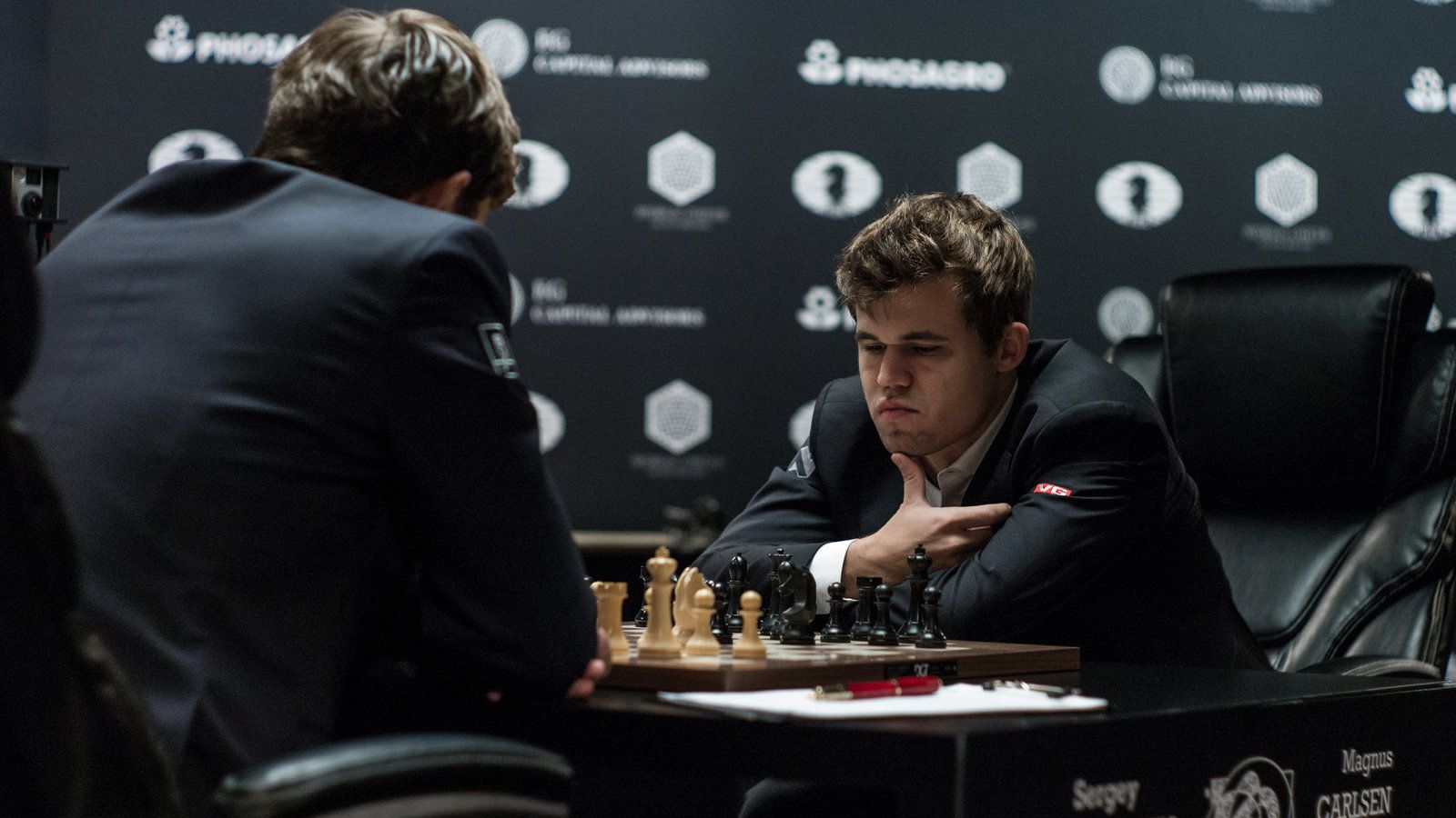Magnus Carlsen and Sergey Karjakin in Dead Heat in Chess Championship